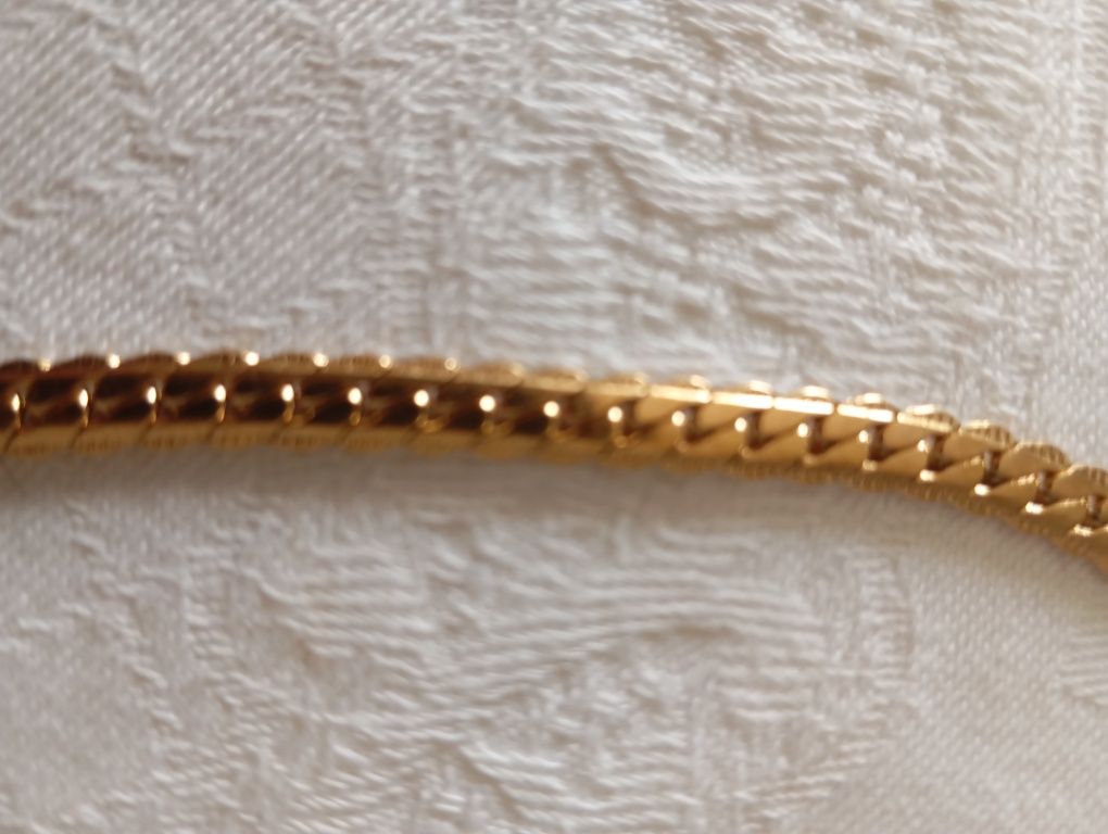 Colar aço inox dourado