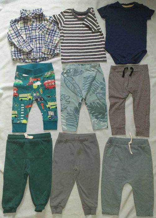 Ubranka dla chłopca 9-12 m / 80 cm