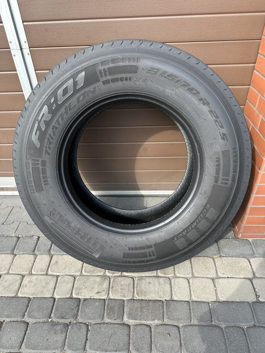 315/70 r22.5 Pirelli FR:01 triathlon