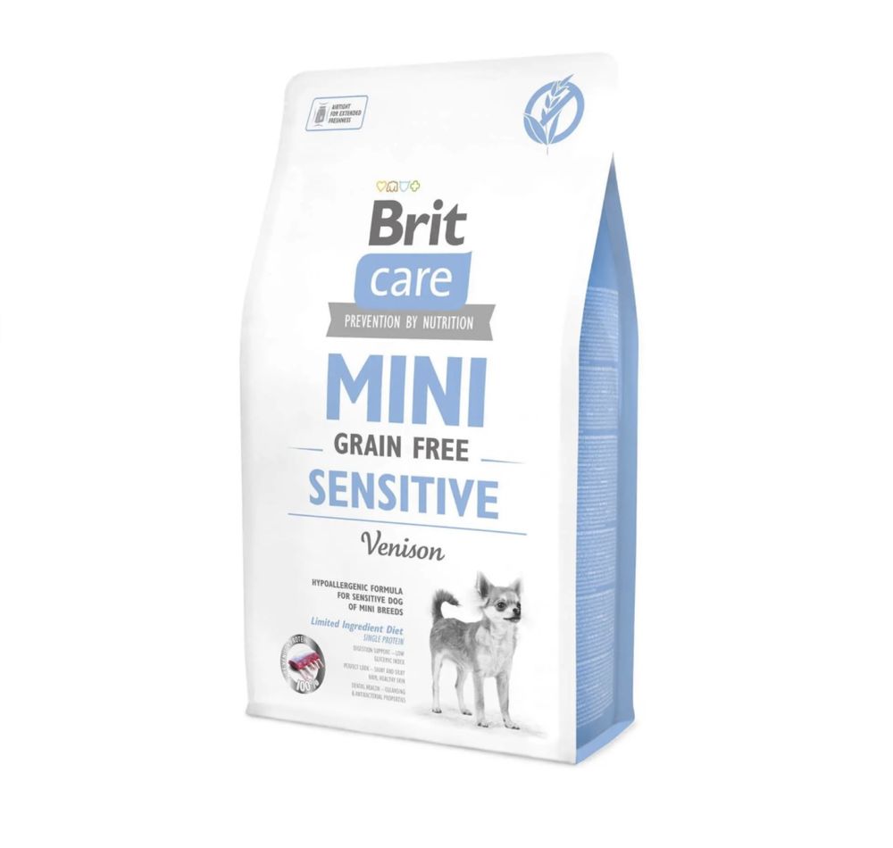 Brit Care GF Mini Sensitive, з олениною 7 кг