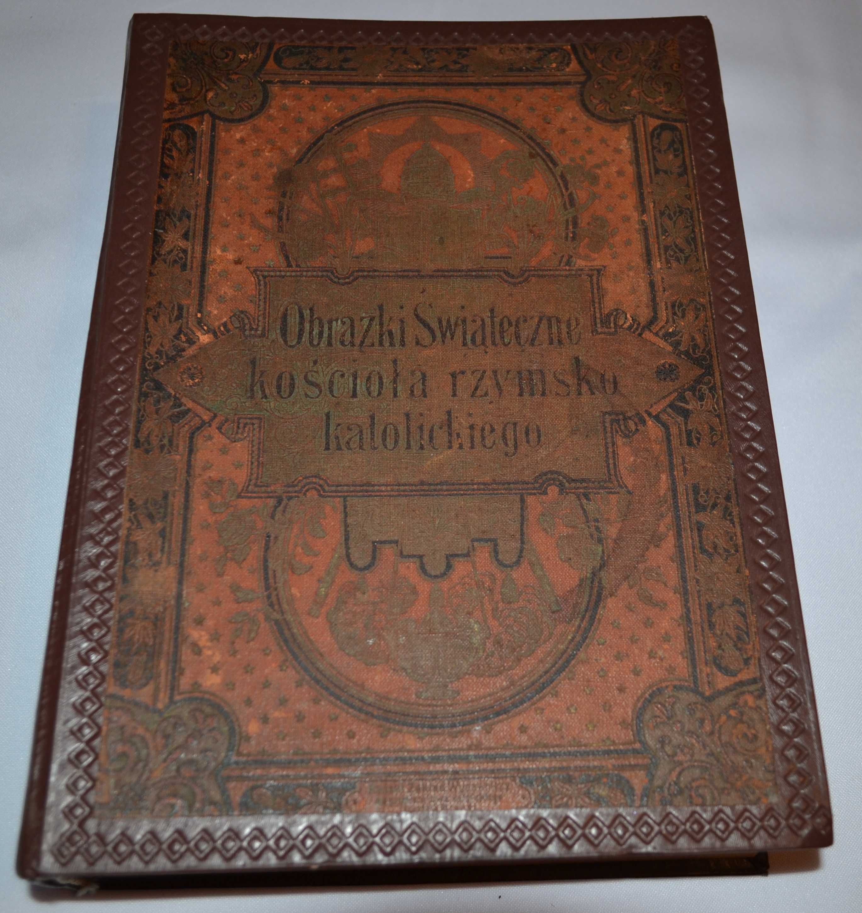 Obrazki Świąteczne Kościoła Rzymsko Katolickiego Antyk