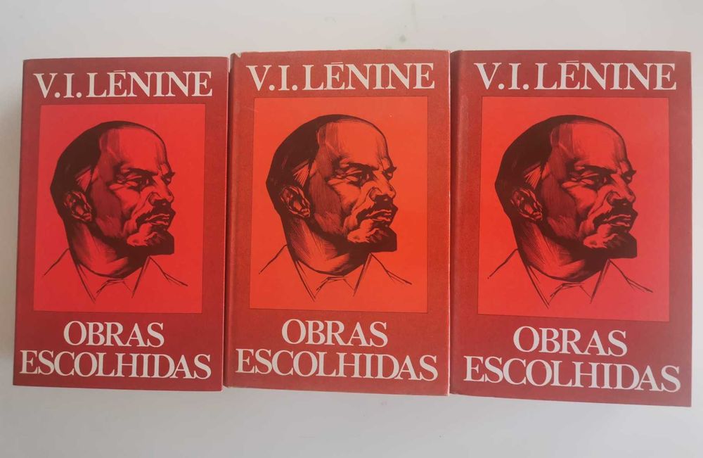 V. I. Lenine Obras Escolhidas - Três Tomos