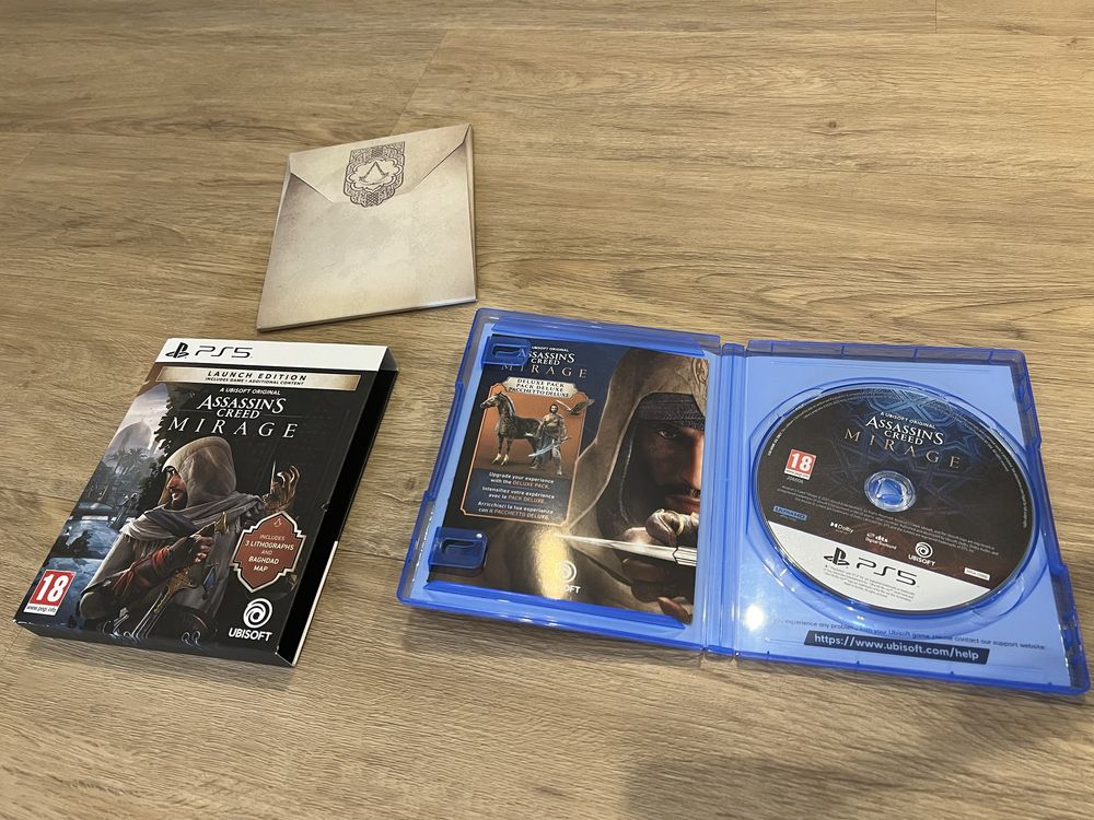 Assassins creed Mirage launch edition для PS5