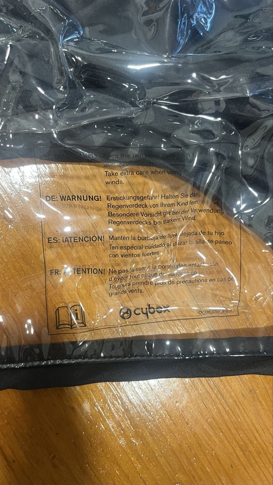 Capa chuva para carrinho Cybex Balios cybex