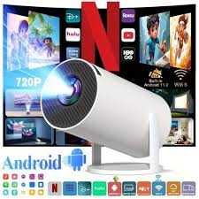 Projektor Android rzutnik 4K WIFI Przenośny Smart FULL HD HY300 PRO
