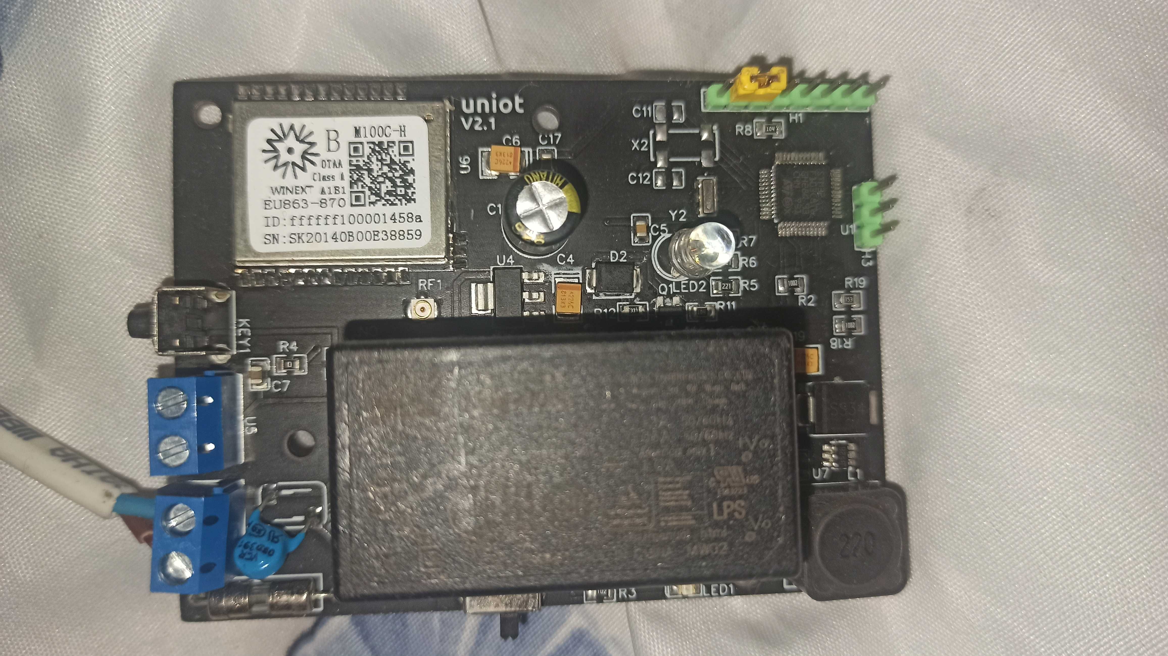 Плата питания Uniot v2.1 M100C-H