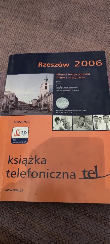 Książka telefoniczna Rzeszów 2006