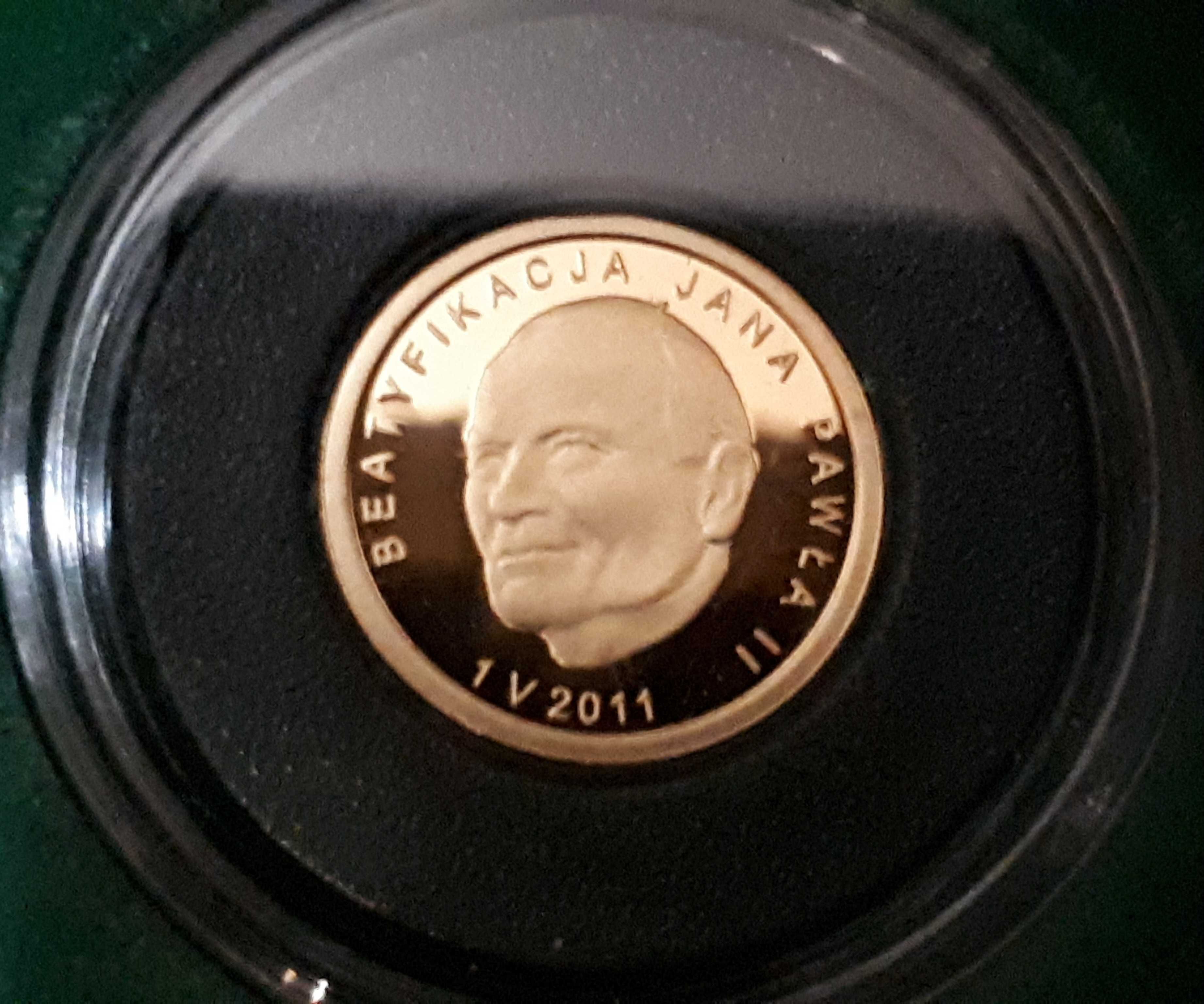 Złota Moneta - 25 zł - Beatyfikacja Jan Paweł II - 2011 r