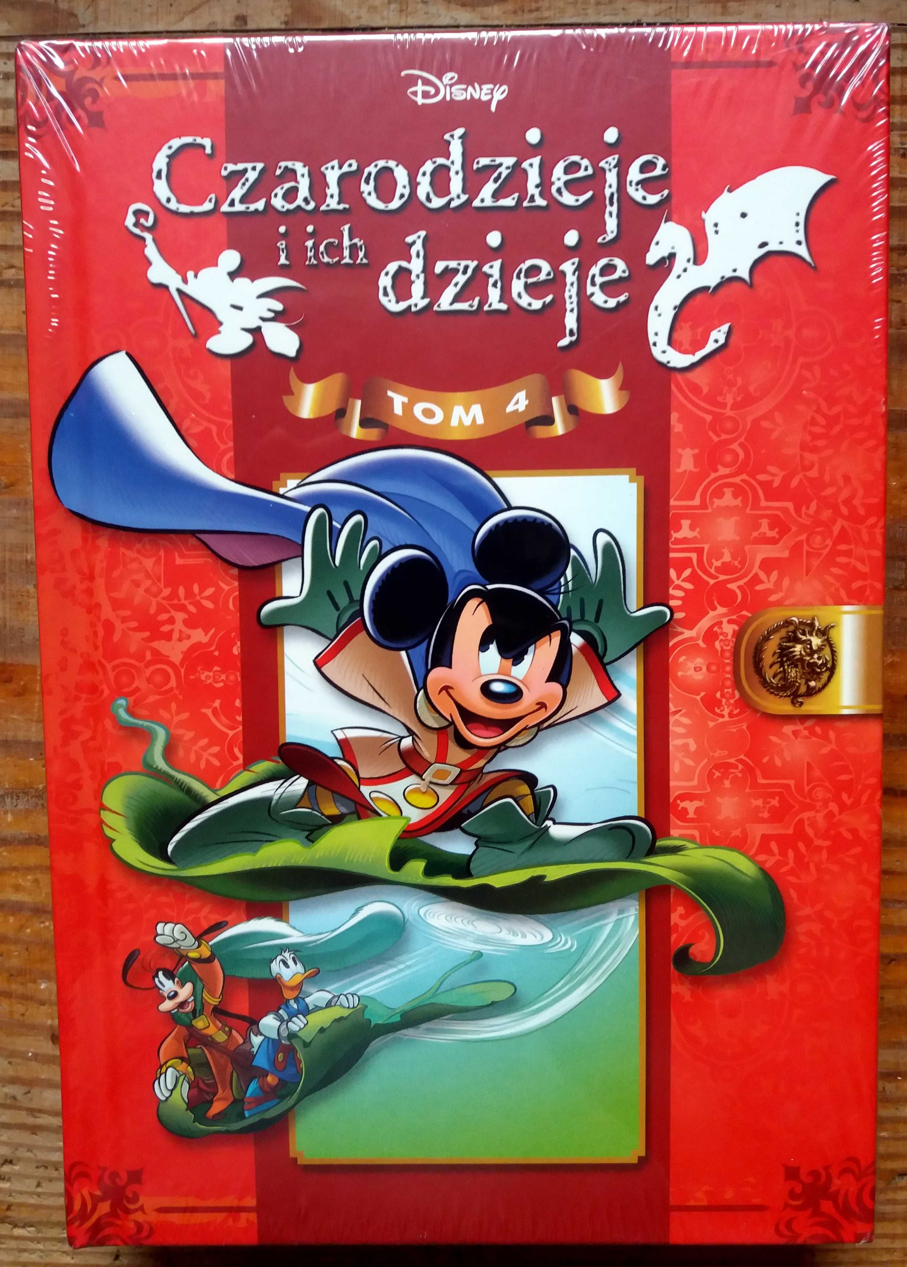 Disney tom 4 Czarodzieje i Ich Dzieje komiks nowy folia