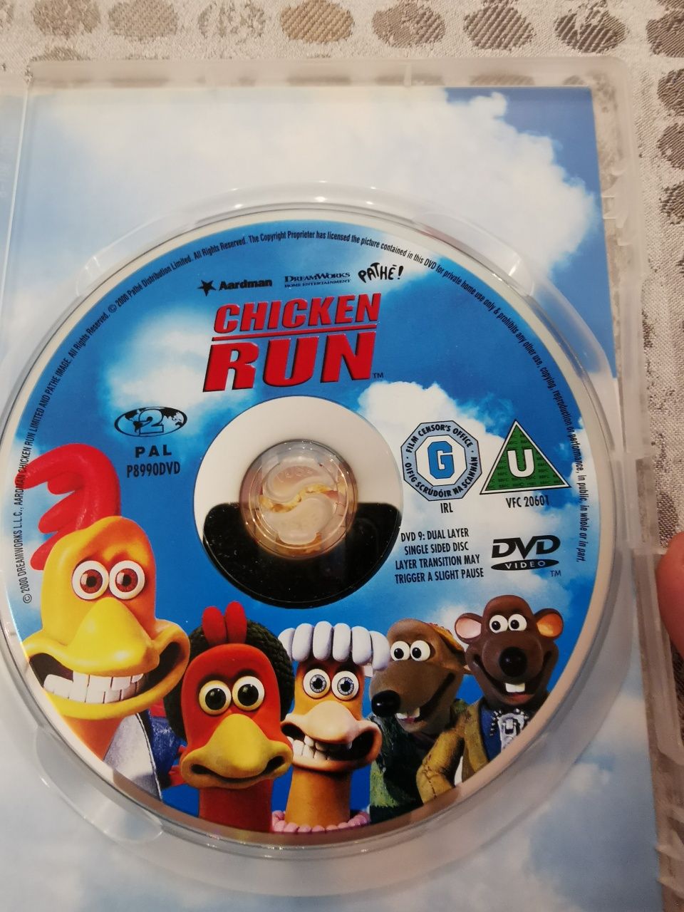 Płyta DVD Chicken run