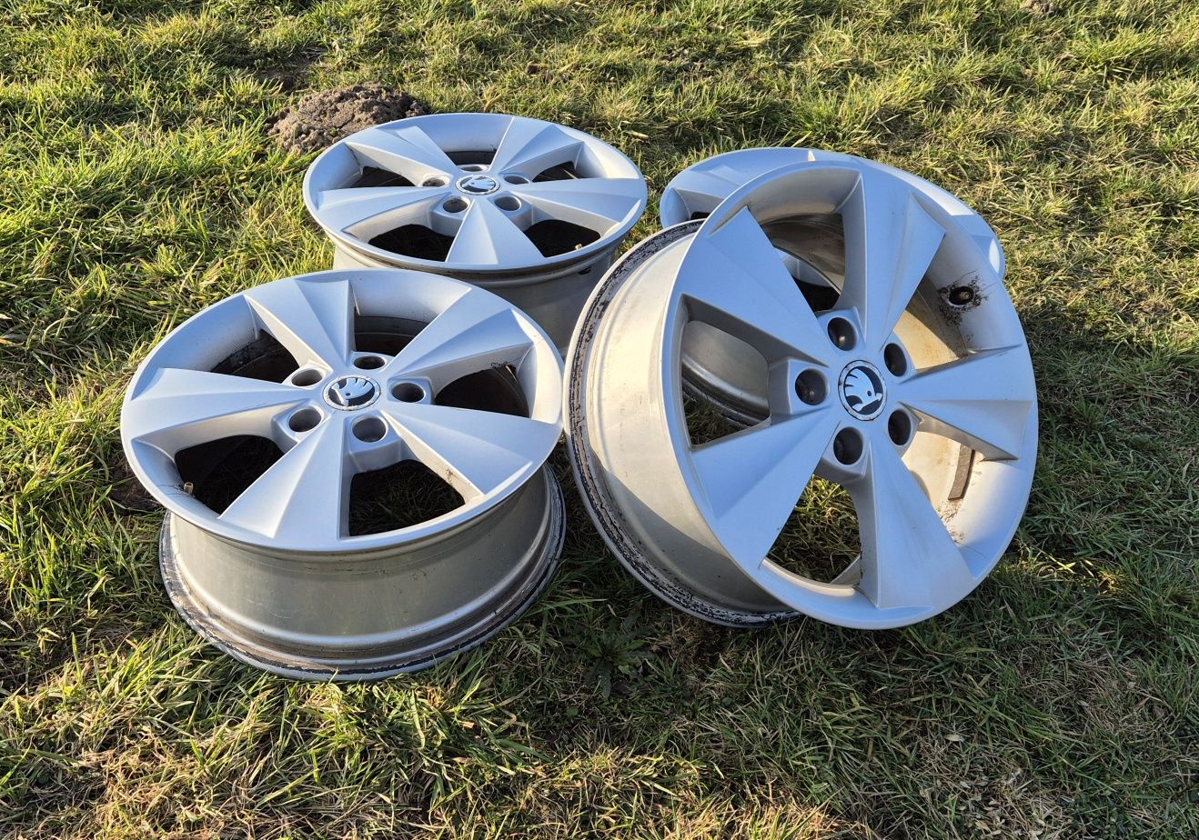 Alufelgi Skoda 16'  komplet rozstaw 5x112