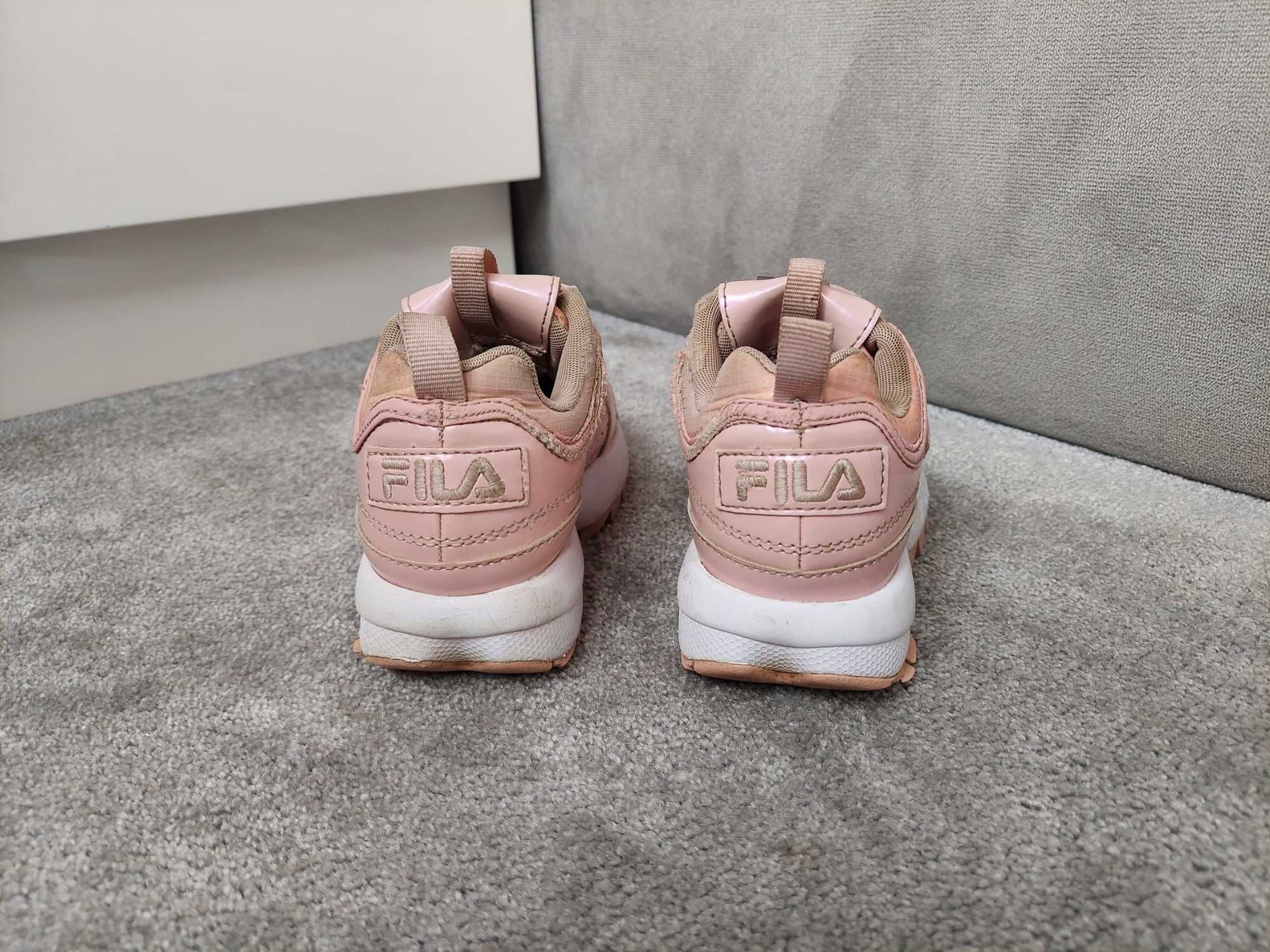 Fila Disruptor A Low Kids r.28 Dziecięce Sneakersy Różowe