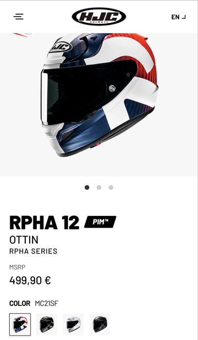 Capacete HJC RPHA 12