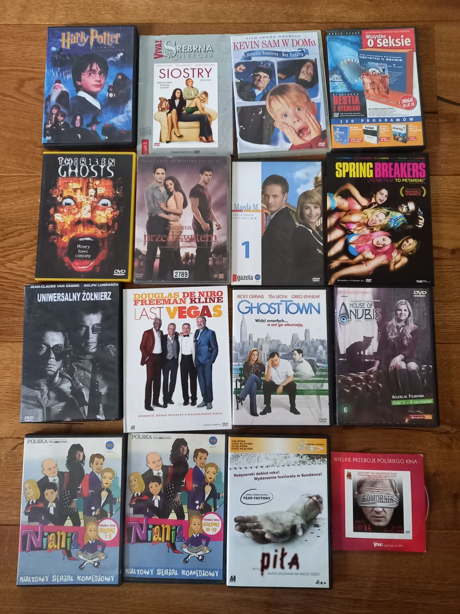 Filmy cd 16 sztuk