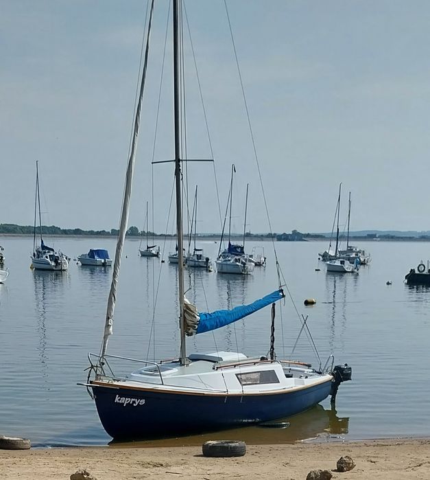 Jacht nash, przyczepa, silnik