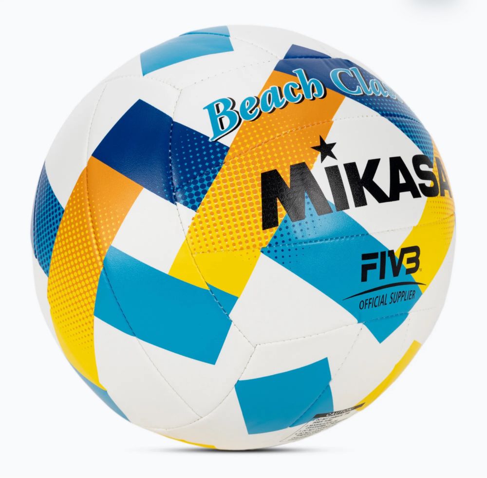 М'яч для пляжного волейболу Mikasa Beach Classic BV543C-VXA-Y + подаро