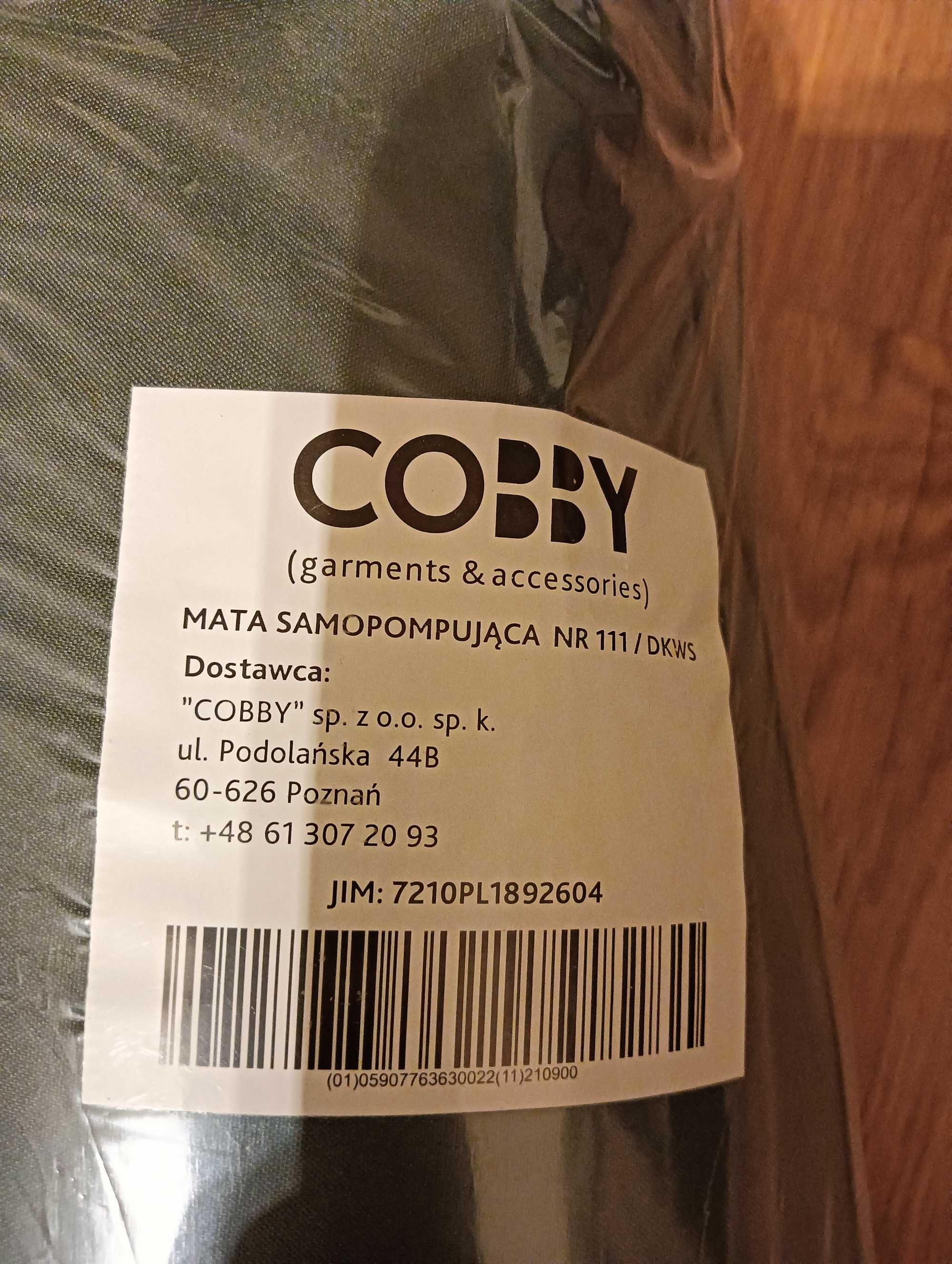 Mata samopompująca Cobby 111/DKWS