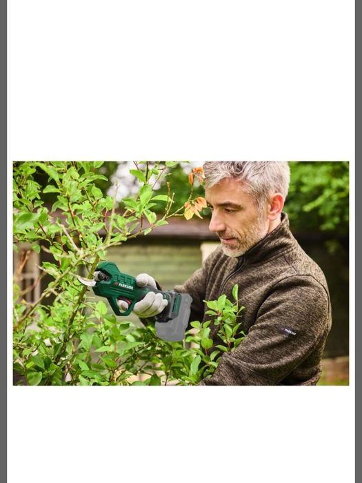 Tesouras de poda recarregáveis ​​de 20 V parkside