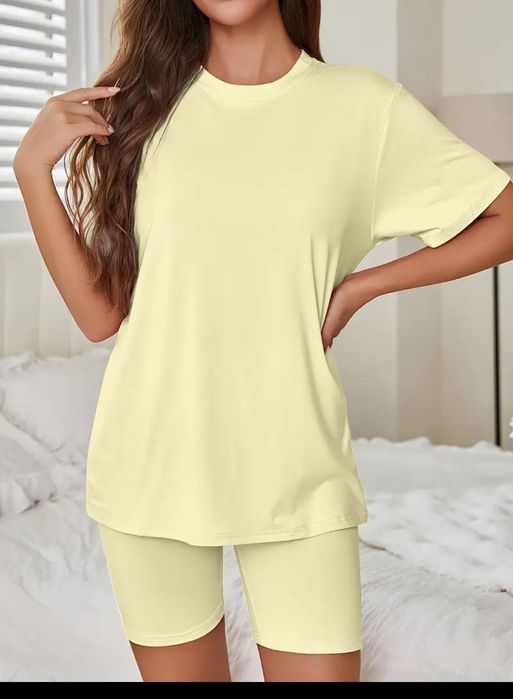 Nowy komplet damski spodenki bluzka M  tylko przymierzone