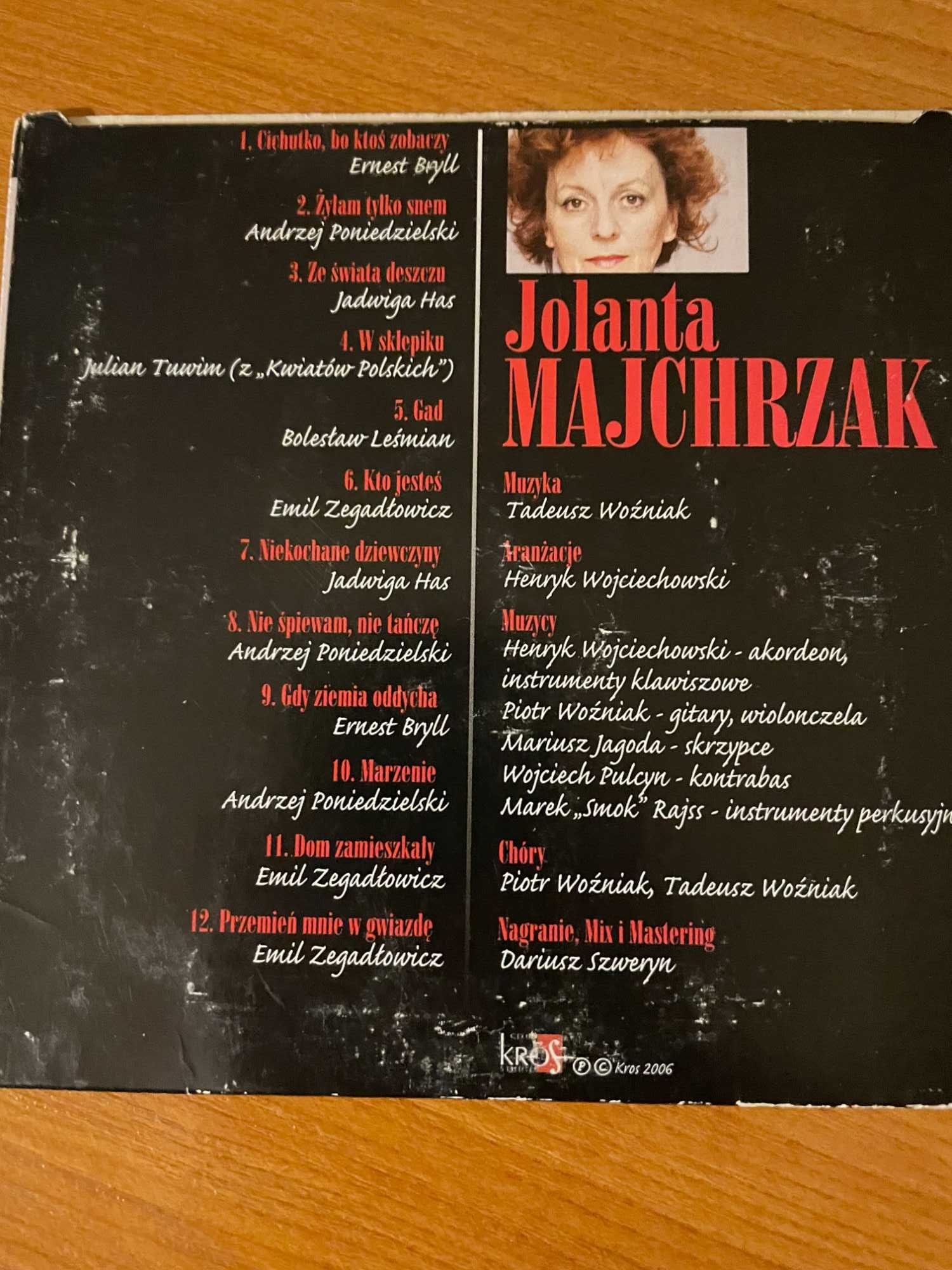 Jolanta Majchrzak - płyta CD