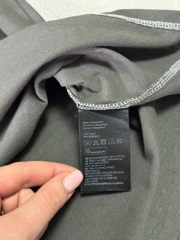 Футболка оверсайз чоловіча Nirvana H&M оригінал