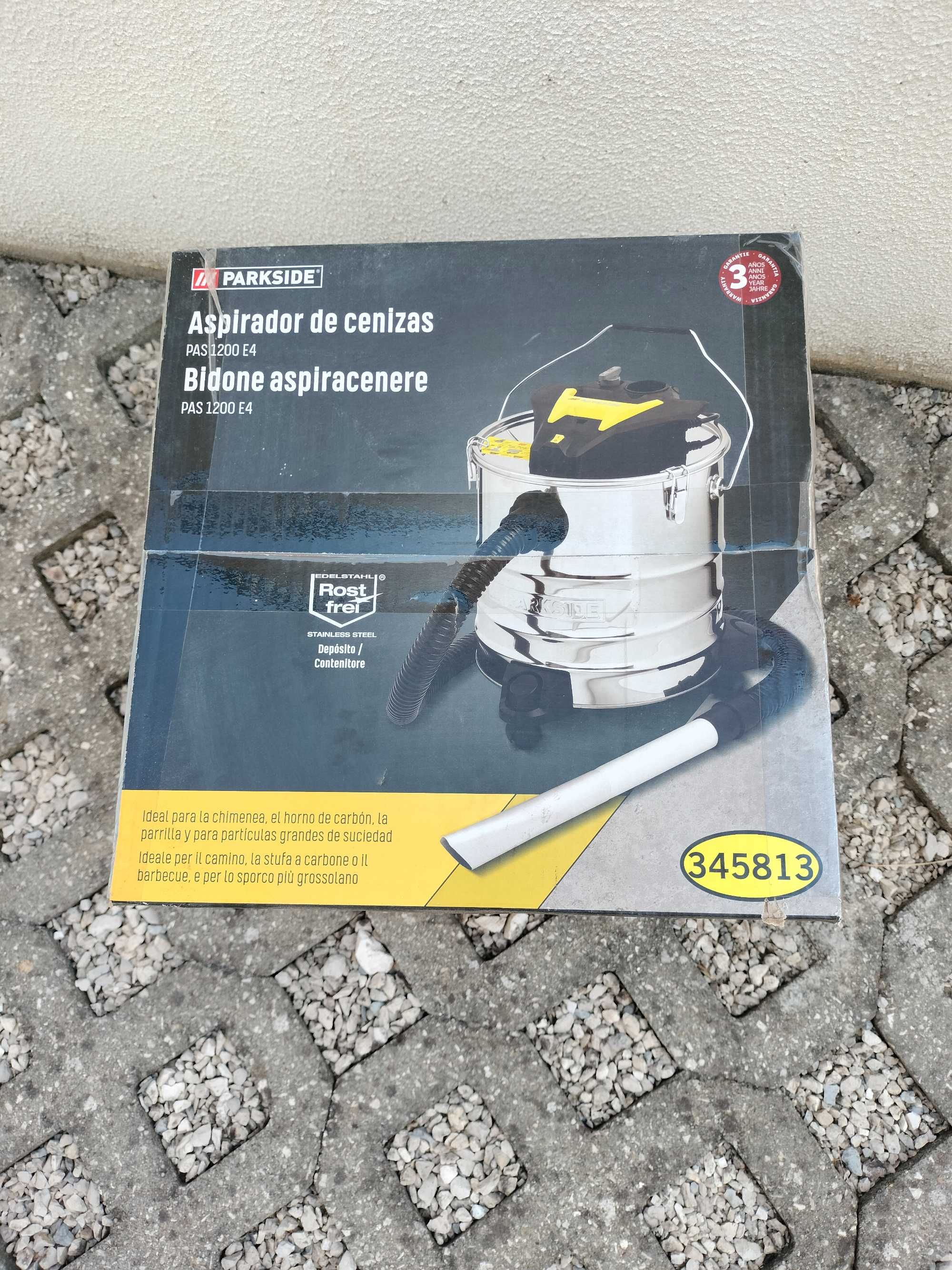Aspirador de cinzas novo