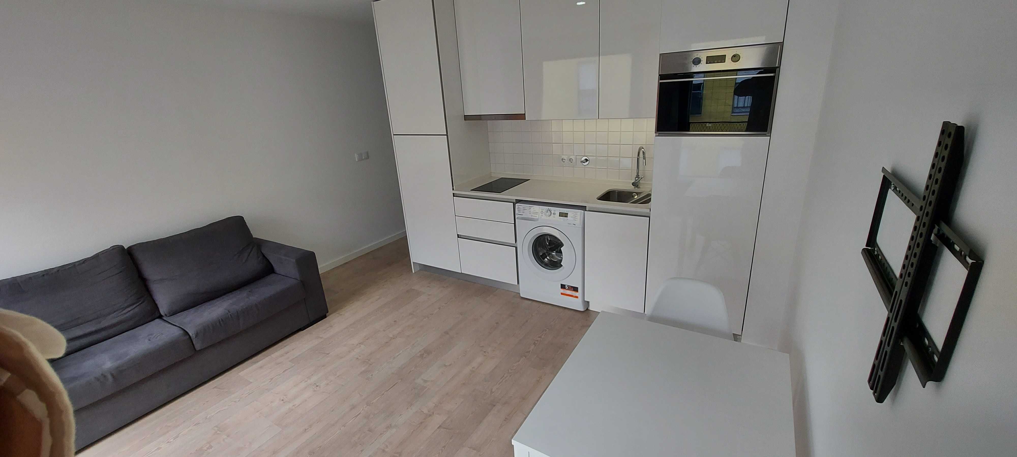 Arrenda-se Apartamento Novo T1 - Centro Aveiro, Cais Fonte Nova