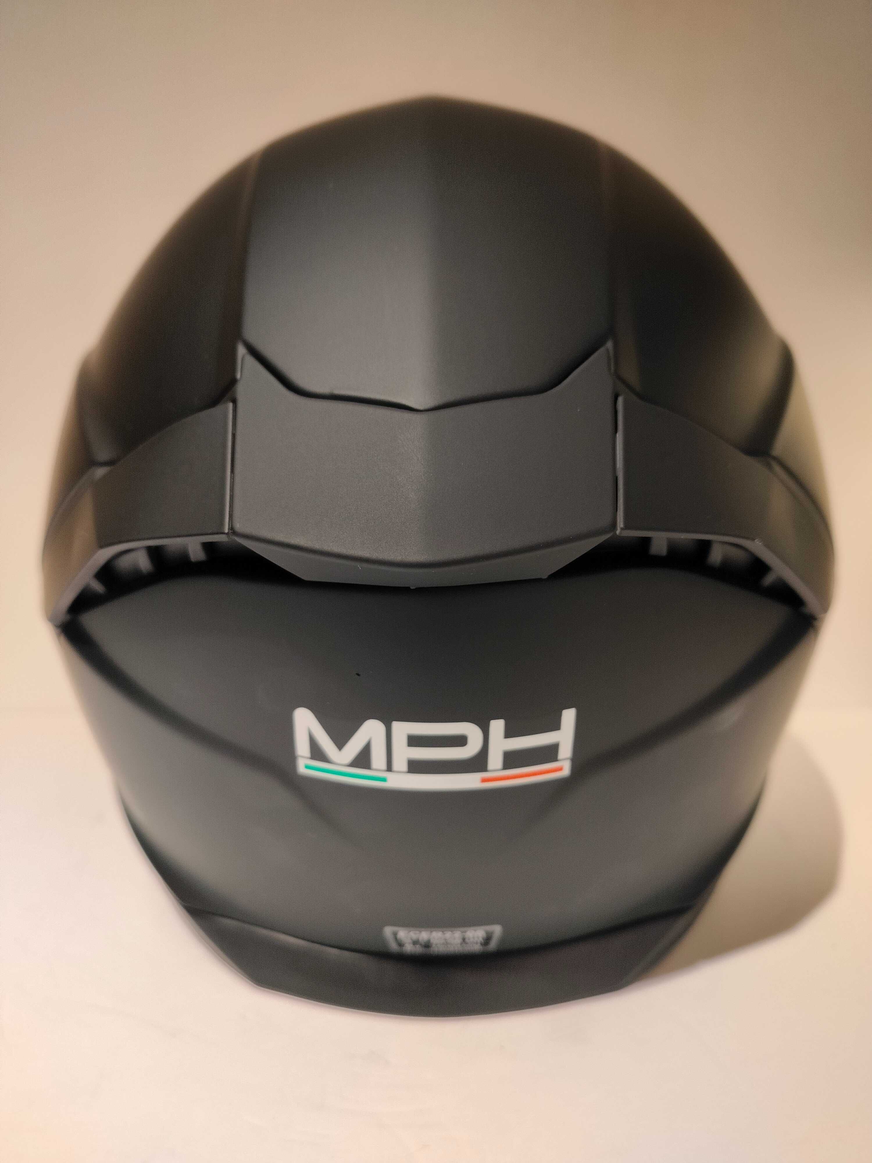 Capacete MPH integral dupla viseira mota scooter novo