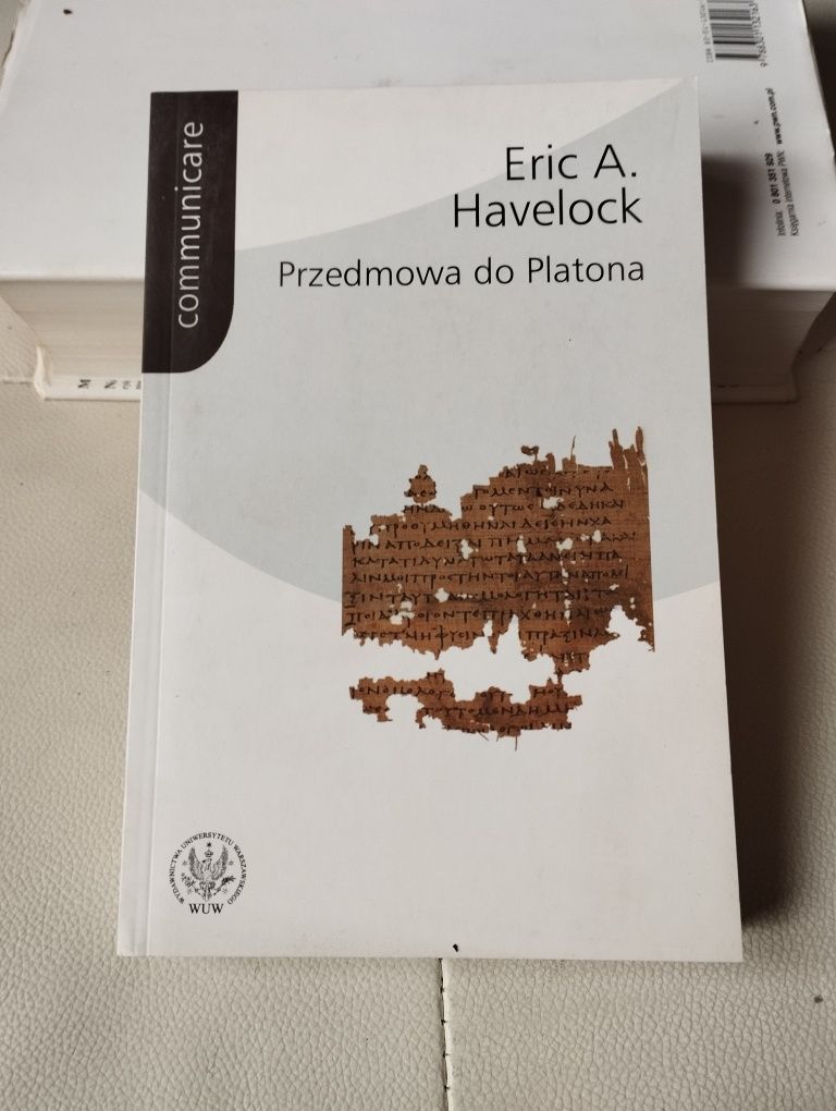 Havelock przedmowa do Platona