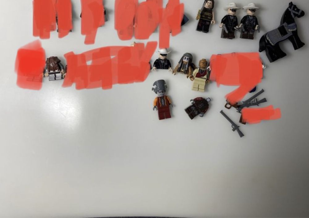 LEGO Minifigurki LOTR, Piraci z Karaibow, Lone Ranger