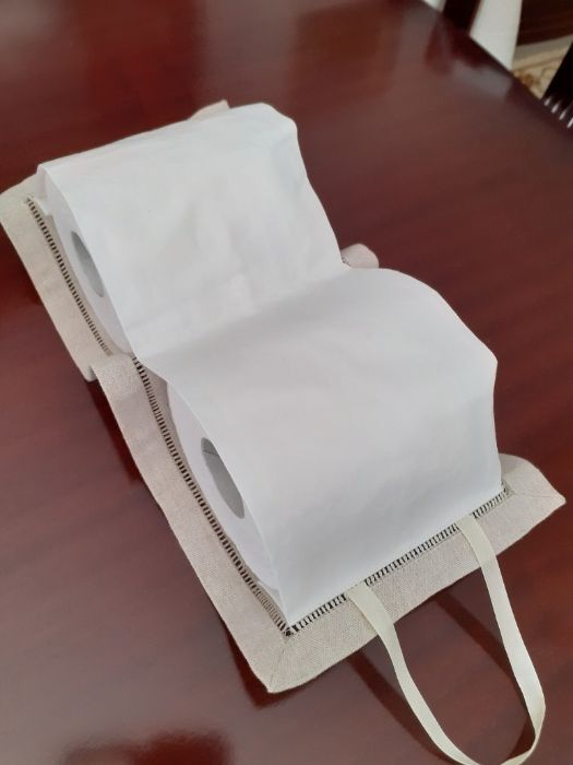 Porta rolos papel higiénico p/casa de banho