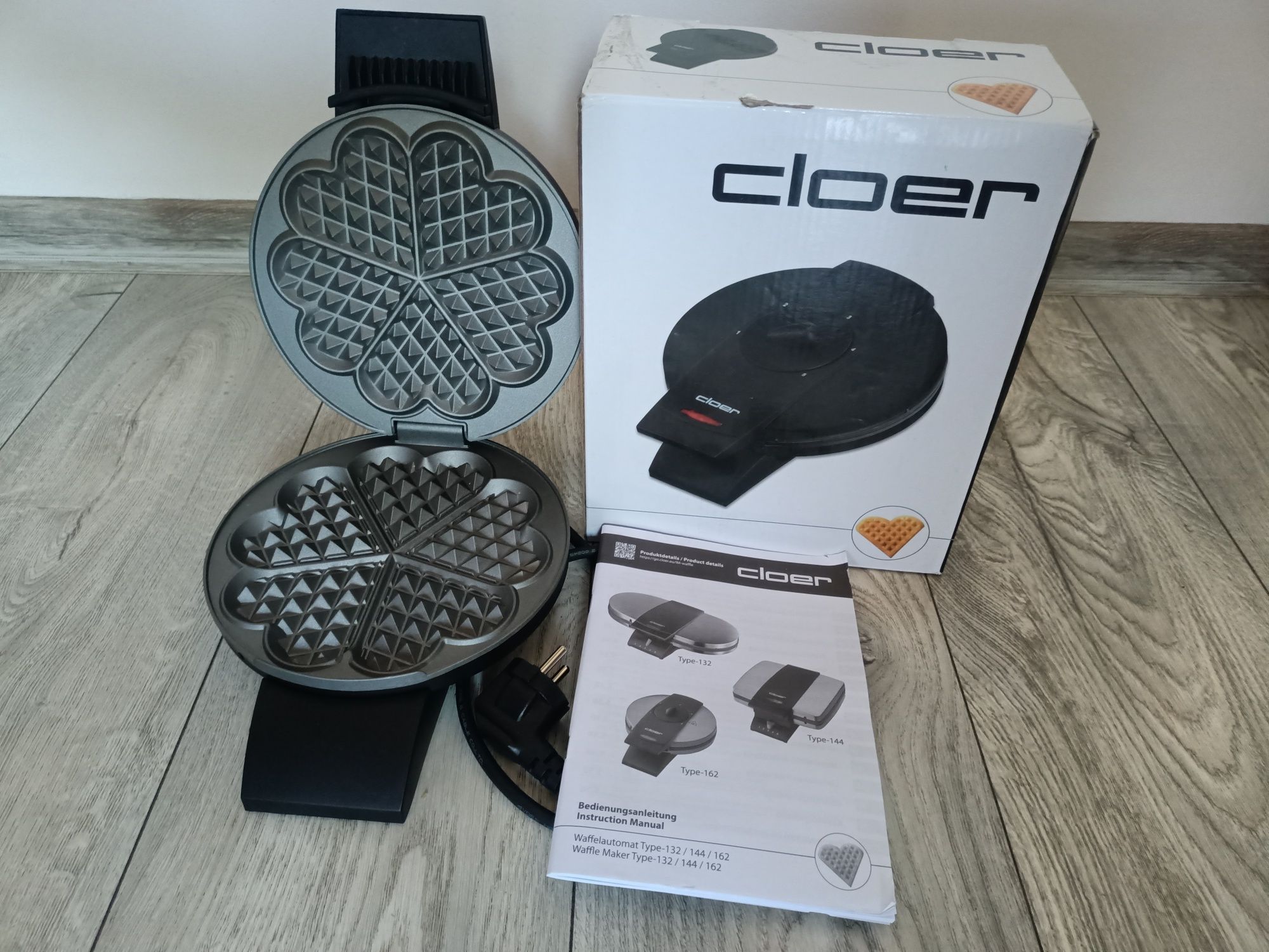 Cloer 1620 Gofrownica do gofrów w kształcie serca
