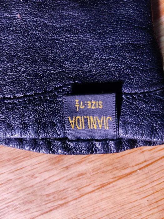 перчатки кожанные женские 7.5