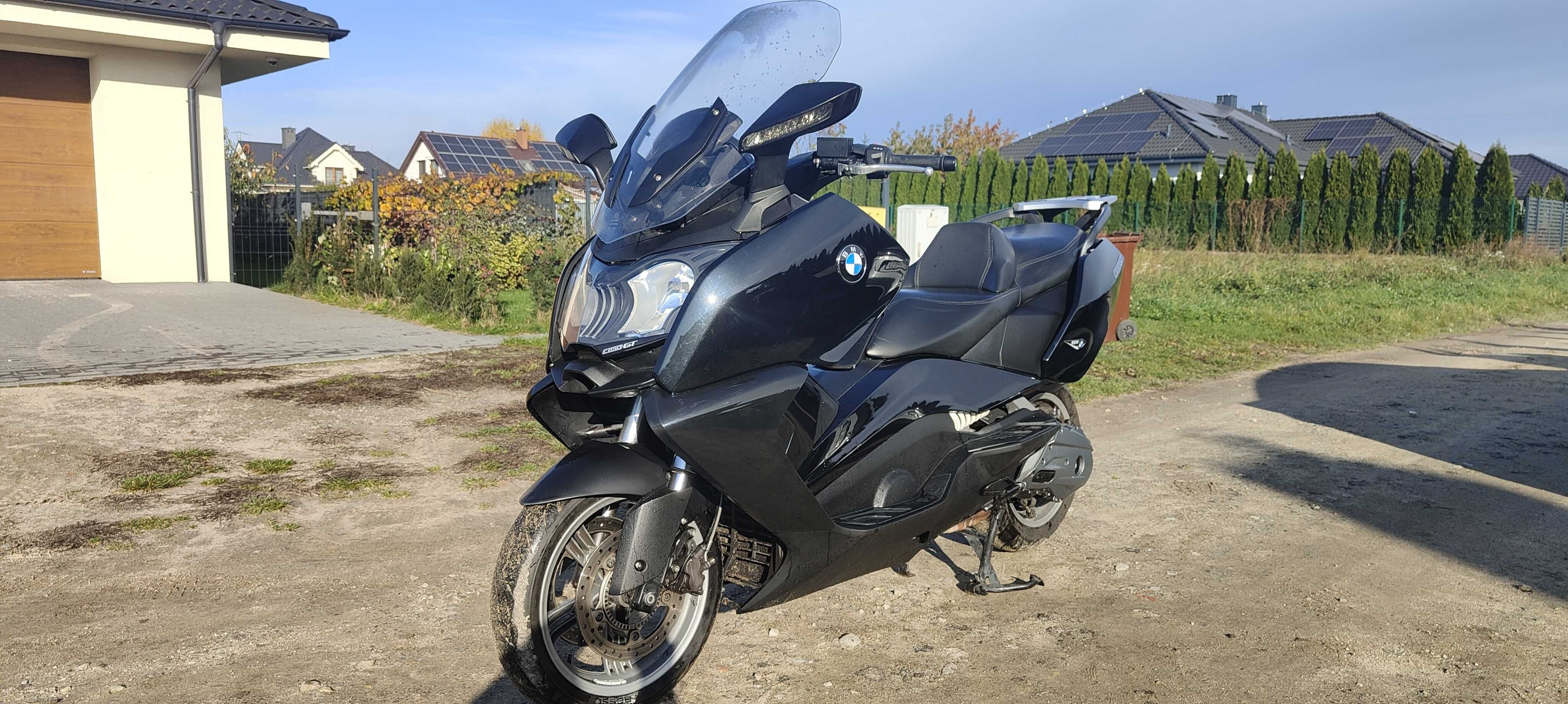 BMW C650 GT zamiana motocykl motor samochód quad