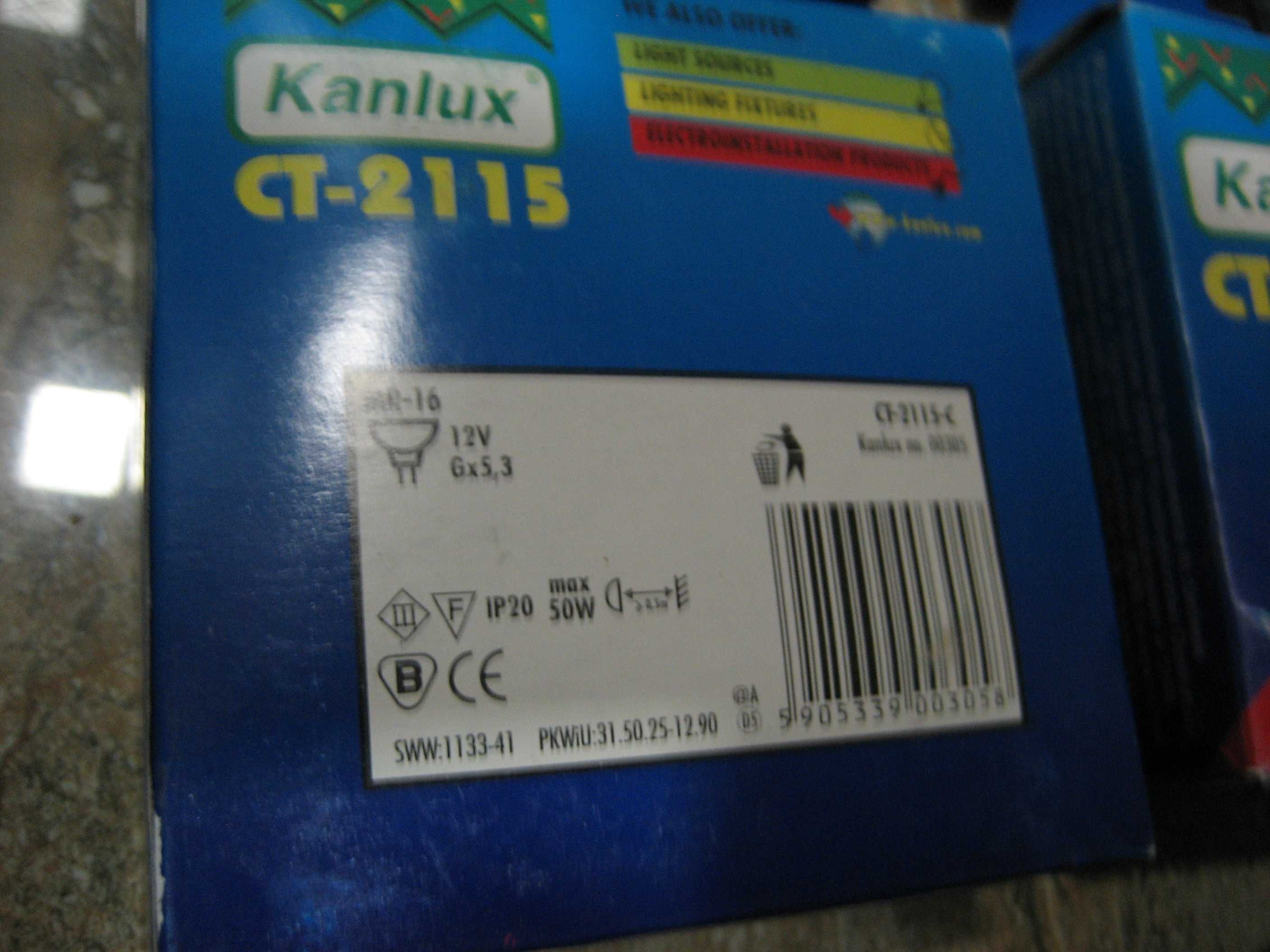 Світильники НОВІ  точкові Kanlux CT-2115-C ; 12шт.  / ціна за все