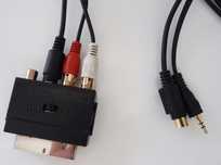 Conversor S-Video e audio to SCART