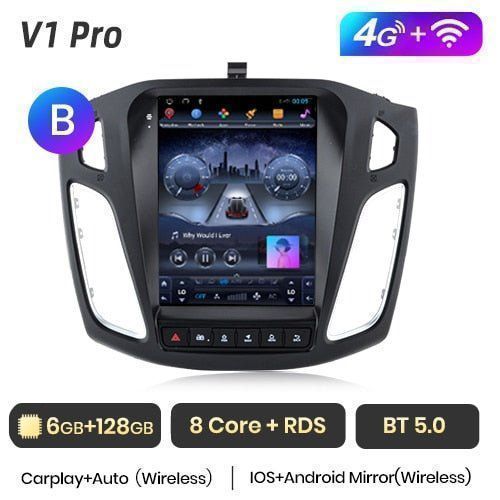 Radio nawigacja Ford Focus MK3 2012 - 2017 Android Carplay LTE 6GB