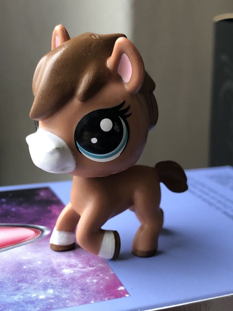 Littlest Pet Shop figurka koń konik lps pop dog collie jamnik