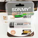 Pilha recarregável SDNMY 18650 3.7V 4800mAh