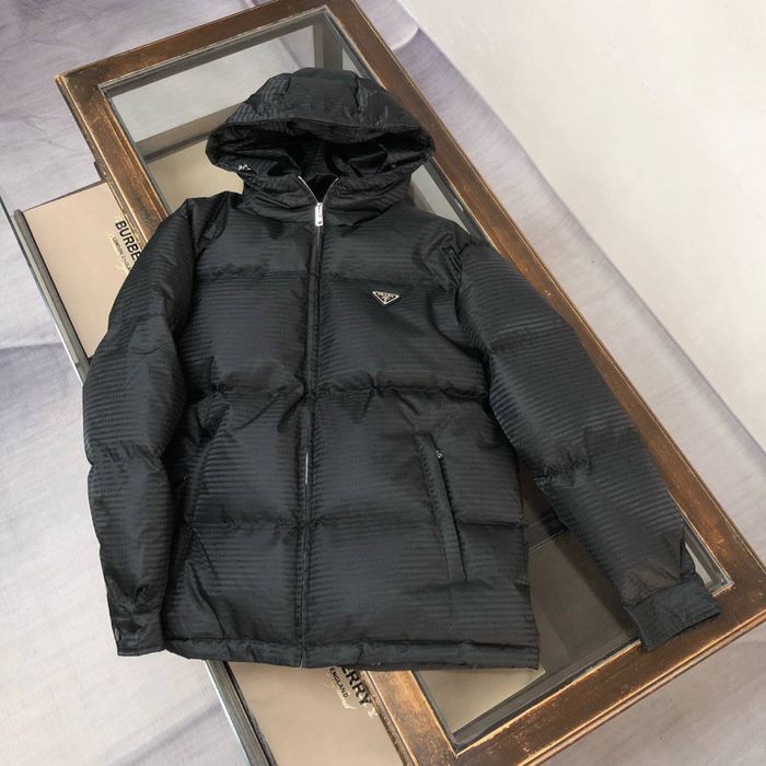 Куртка prada натуральный пух пуховик