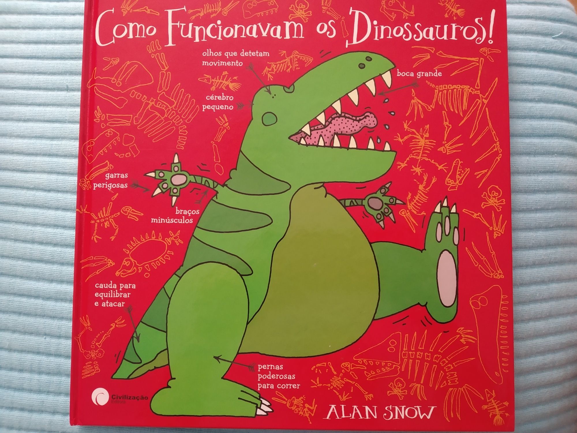 Livro Como funcionavam os dinossauros