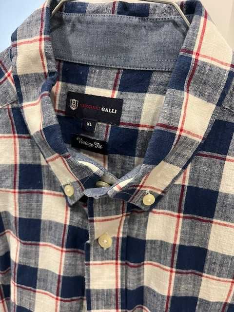 Camisa Giovanni Galli XL Vintage Fit Homem