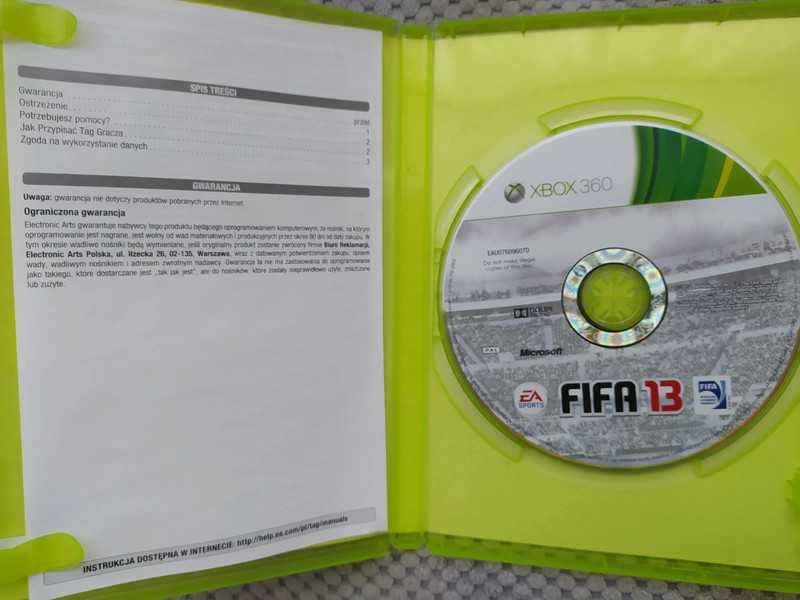 Gra FIFA 13 Konsola Xbox