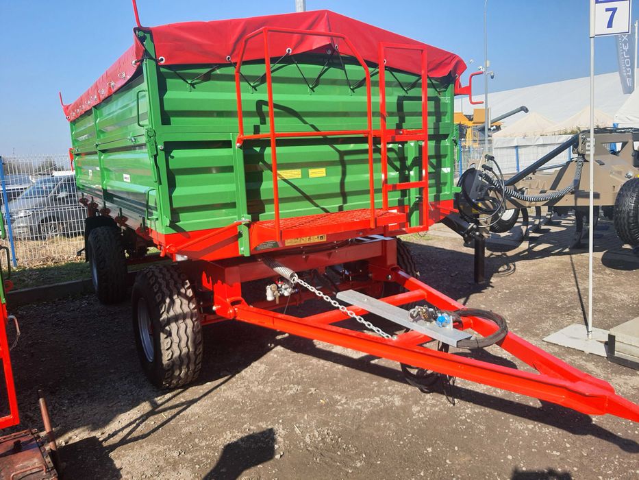 Przyczepa rolnicza jednoosiowa G O M A R  3,5  4,5  5, 7 , 9 T