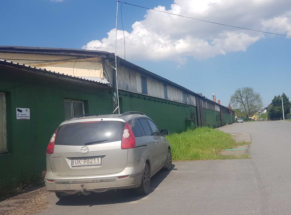 Sprzedam halę 2500 m2 wraz z działką 0,6ha
