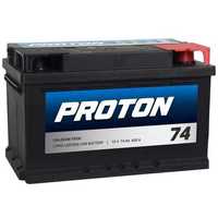 Akumulator PROTON 74Ah 620A EN PRAWY PLUS niski