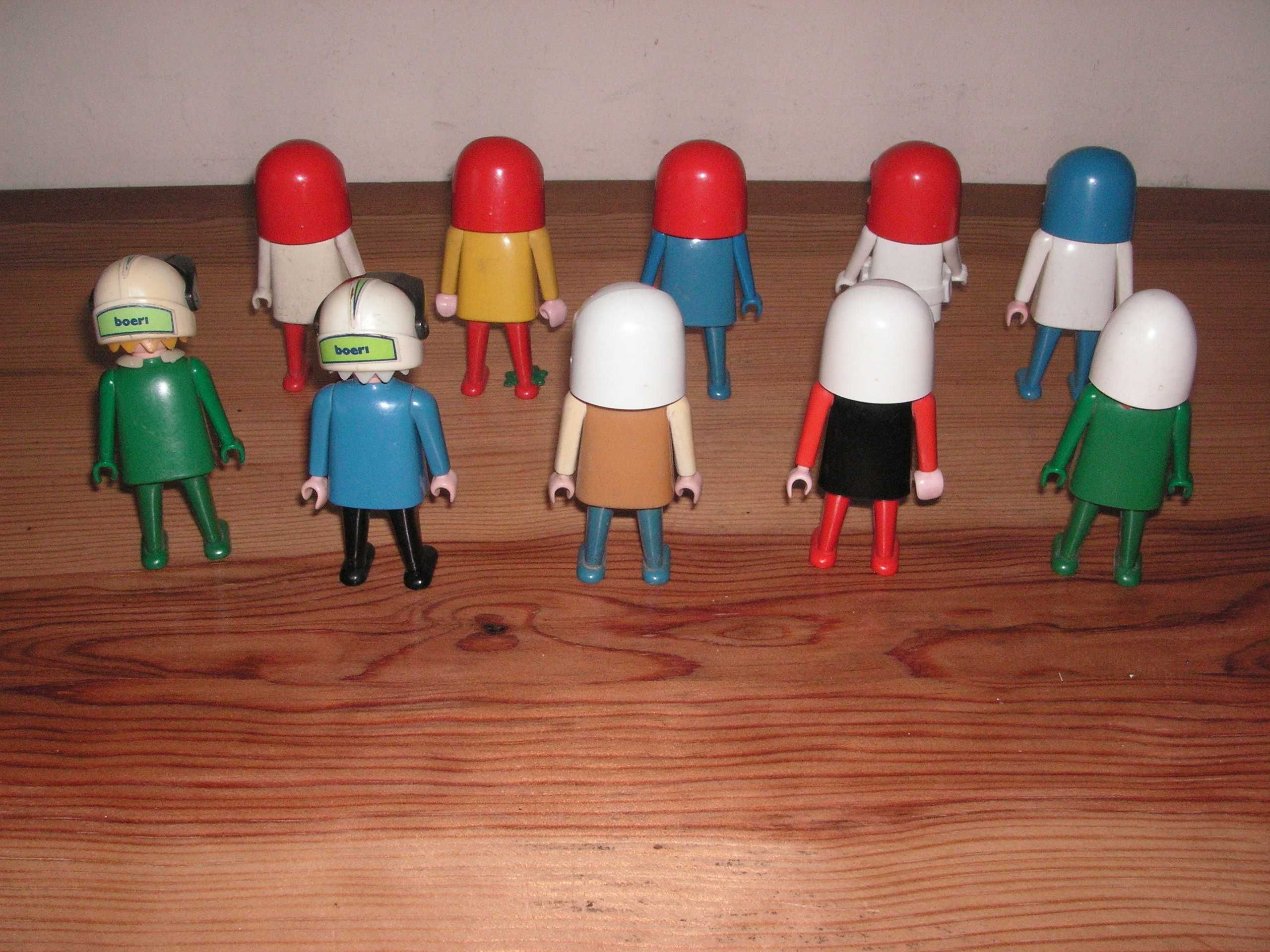Bonecos / Figuras Playmobil com Capacete Geobra 1974