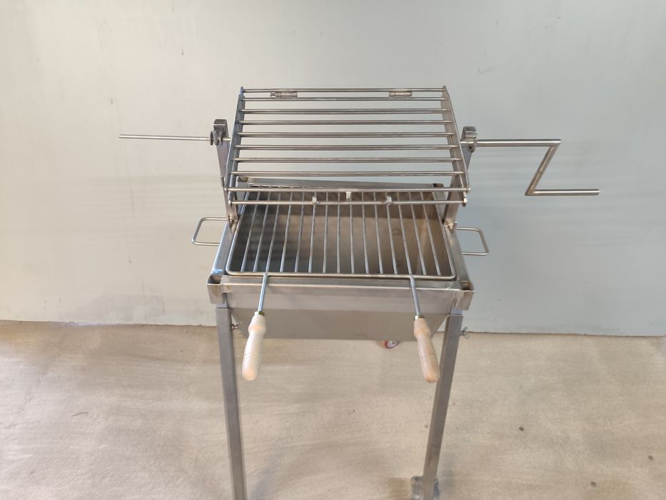 Churrasqueira inox para pernil