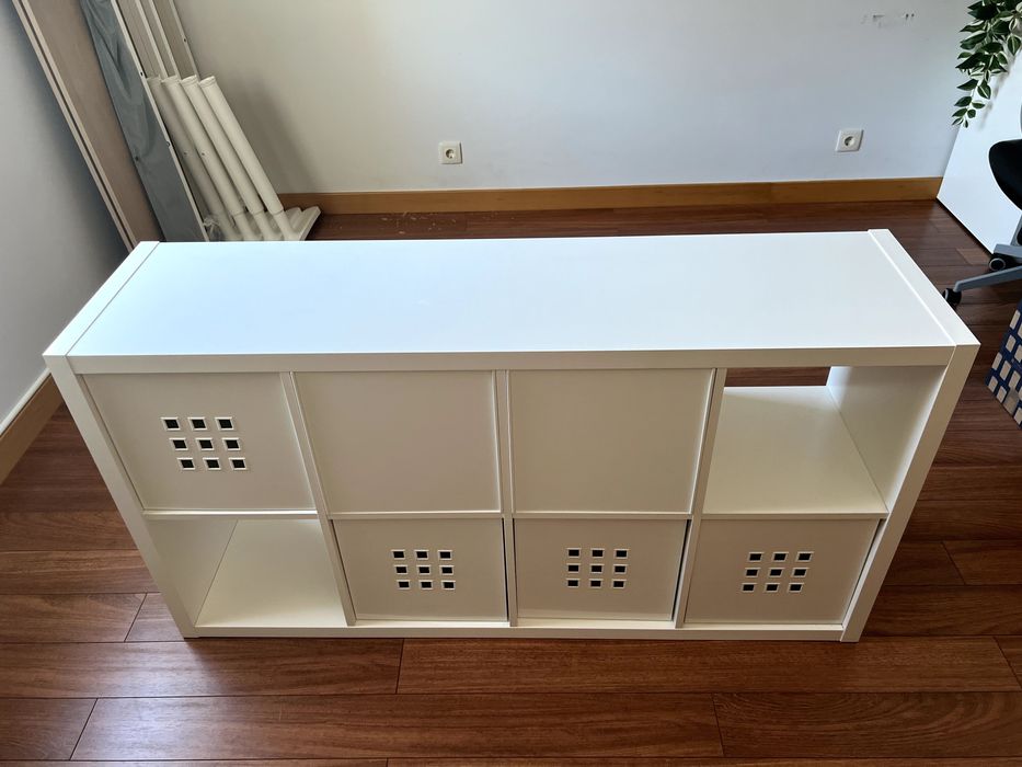 Móvel estante Ikea Kalax - módulos incluídos