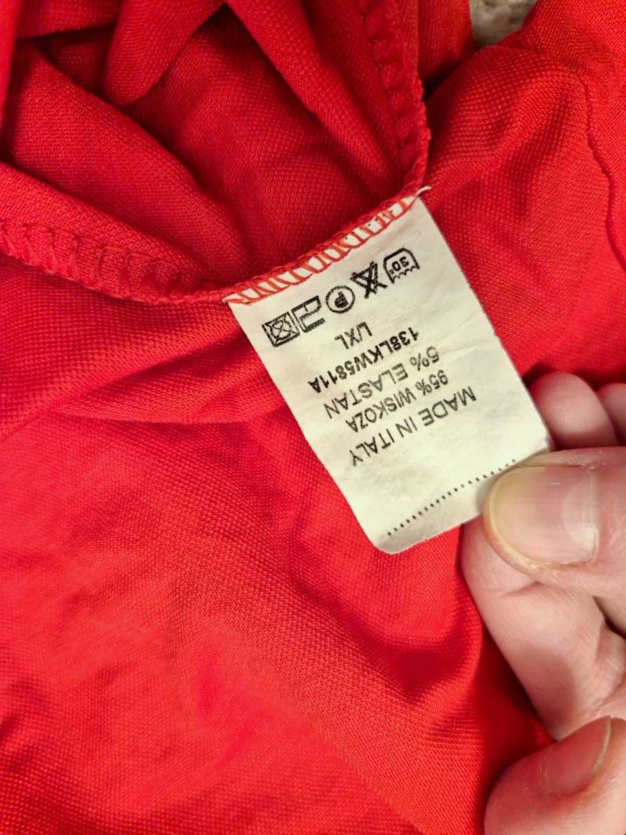 Bluzka M&S Collection kremowa r.L i Czerwona Made in Italy r. L